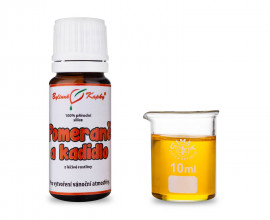Pomeranč a kadidlo 100 % přírodní silice - esenciální (éterický) olej 10 ml