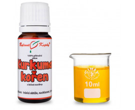 Kurkuma kořen - 100 % přírodní silice - esenciální (éterický) olej 10 ml 
