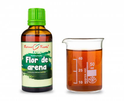Flor de arena - bylinné kapky (tinktura) 50 ml