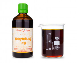 Rakytníkový olej 100 ml - přírodní za studena lisovaný 260 mg karotenoidů / 100 ml