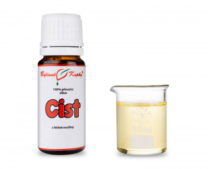 Cist - 100 % přírodní silice - esenciální (éterický) olej 10 ml 