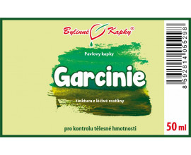 Garcinie - bylinné kapky (tinktura) 50 ml